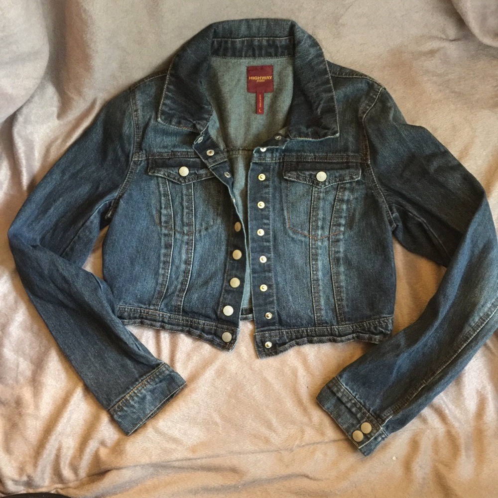 Cropped Jean Jacket